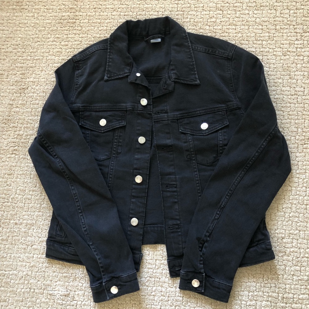 H&M Black Denim Jacket